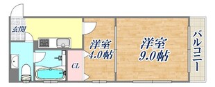 アルテシアン夙川の物件間取画像